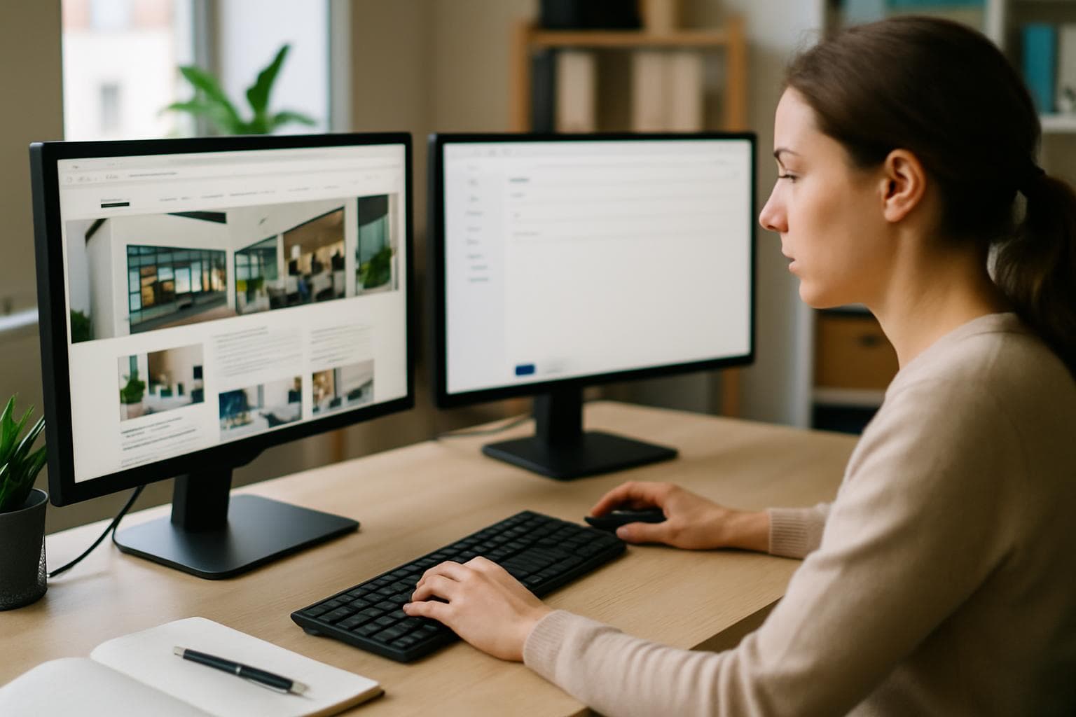 Sales researcher preparing evidence-based personalized outreach