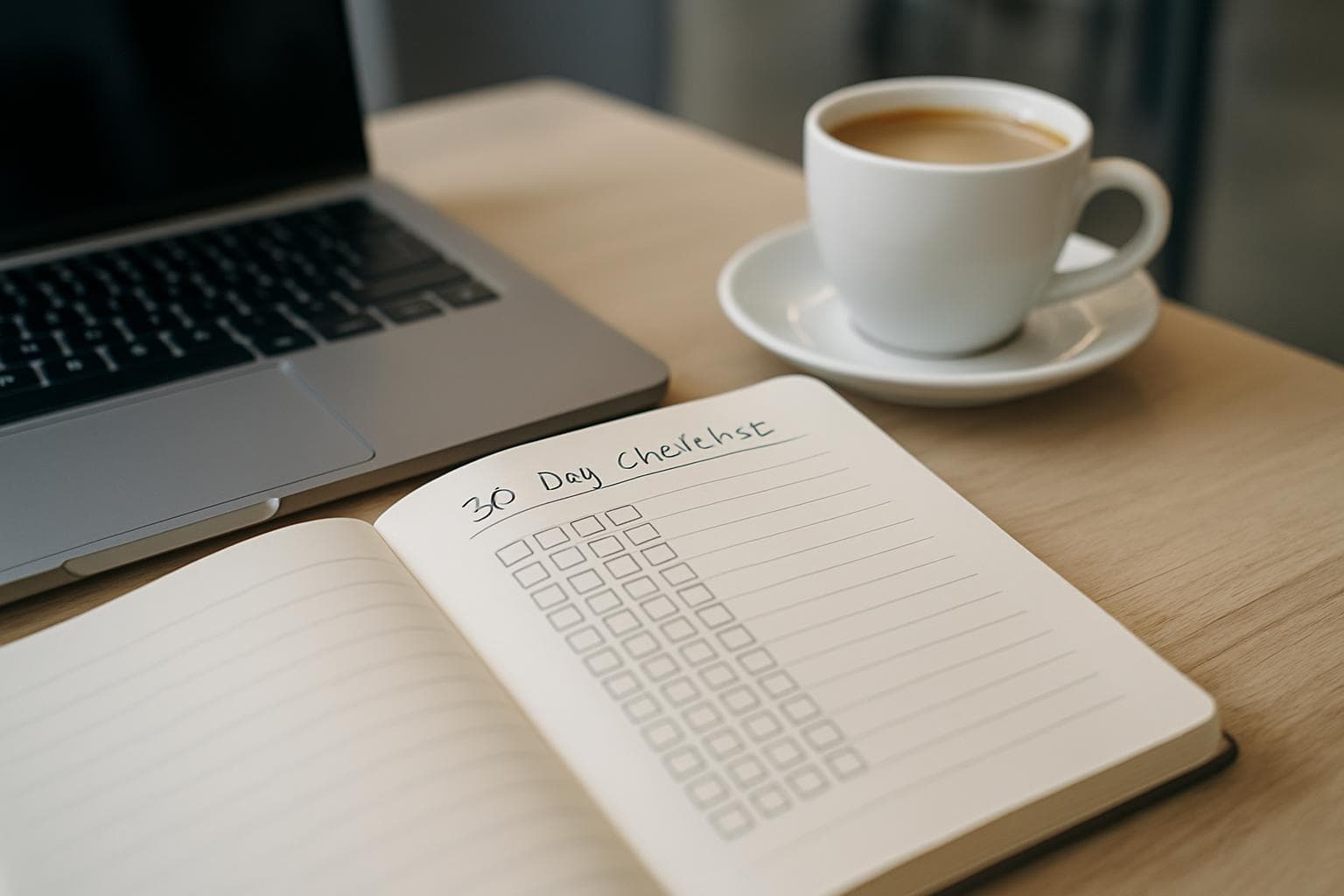 Business owner planning the first 30 days of an AI employee rollout